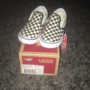 Van slip on sneakers